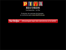Tablet Screenshot of pivakaraoke.com